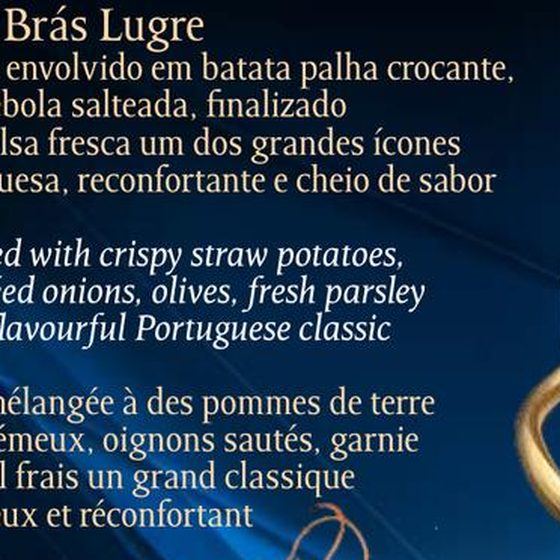 Bacalhau à Brás Lugre