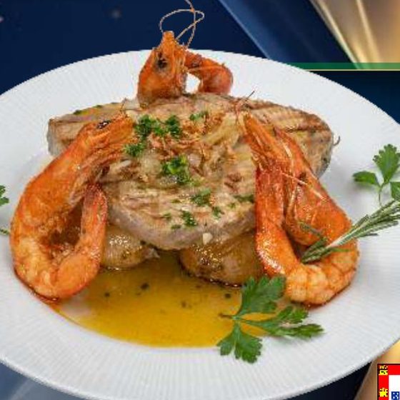 Bife de Atum à Costa Lusitânia