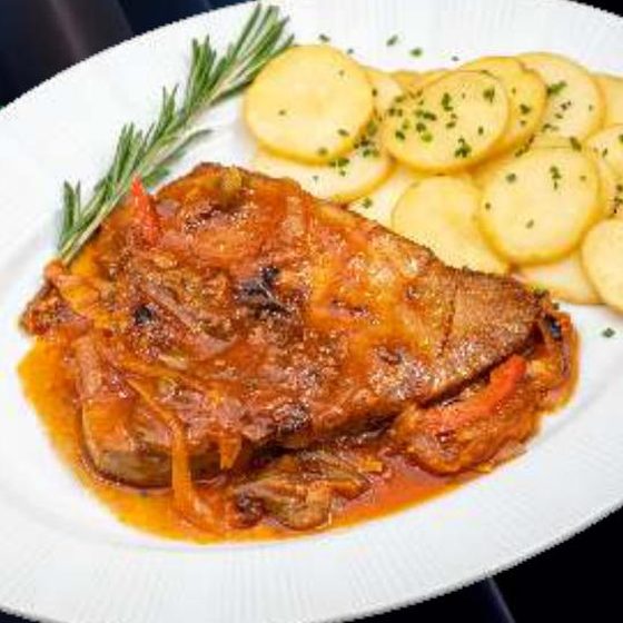 Bife de Atum à Algarvia
