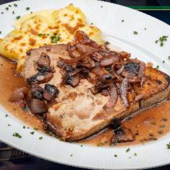 Bife de Atum ao Porto