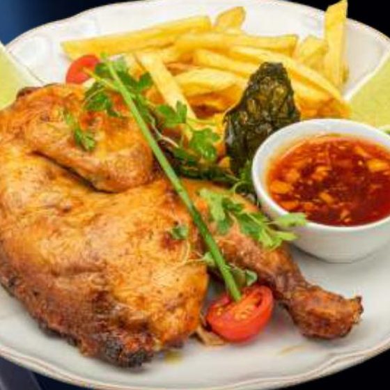Frango assado à Piri-Piri