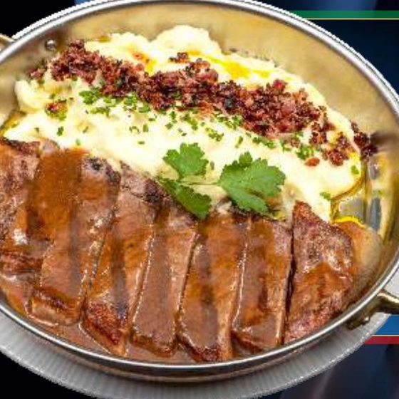 Ancho com molho à Chef