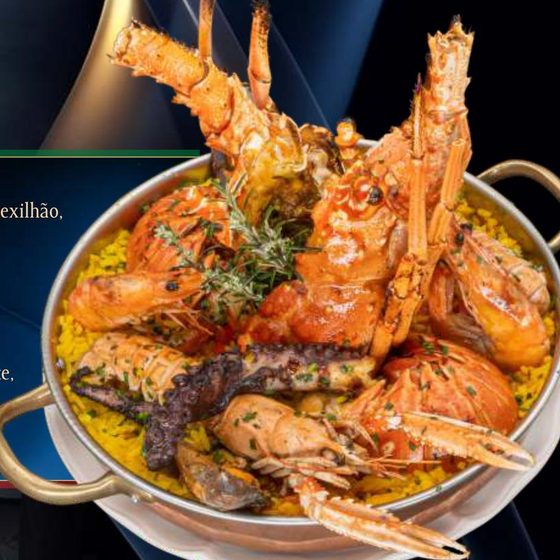 Paella de Lagosta Premium