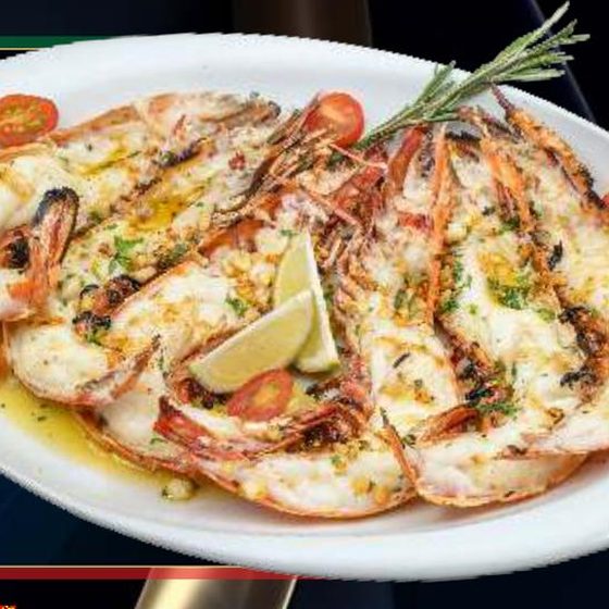 Gambas Tigre Grelhadas