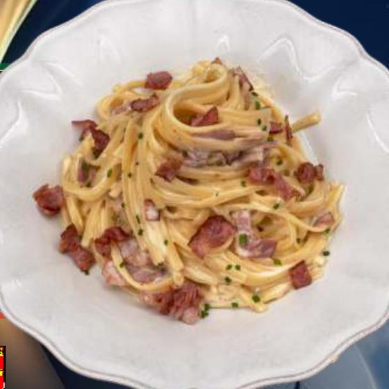 Linguini à Carbonara