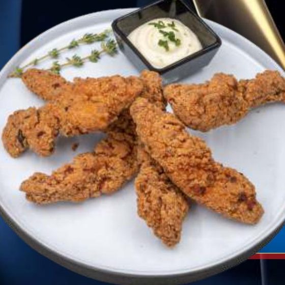 Peças de Frango Crocante