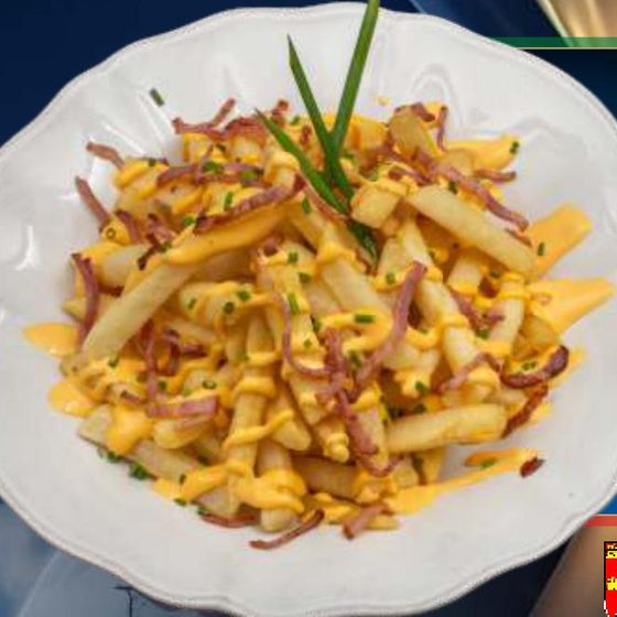 Batata Frita com Bacon