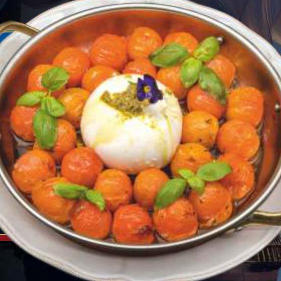 Burrata com Tomate